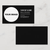 シンプル個人名刺 名刺 (正面/裏面)