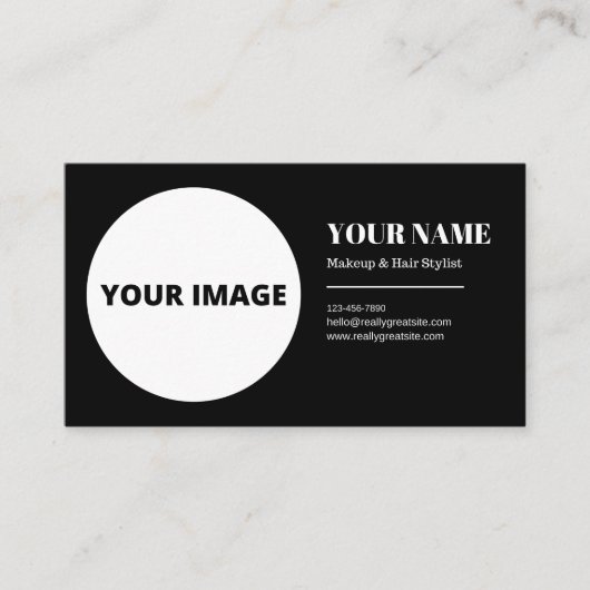 シンプル個人名刺 名刺 (正面)