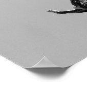 シンプル像モダンの上のカモメの写真 ポスター (角)