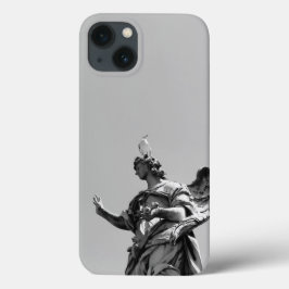シンプル像モダンの上のカモメの写真 iPhone 13ケース