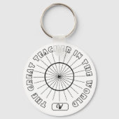 シンプル先生の線素晴らしが付く キーホルダー (裏面)