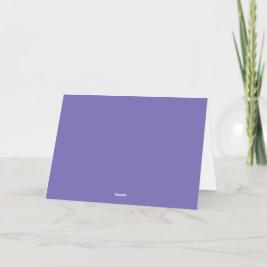 シンプル光沢ありがとうごはんグリーティングカード 箔グリーティングカード (裏面)