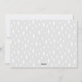 シンプル六 |ミニマリストの写真コラージュ シーズンカード (裏面)