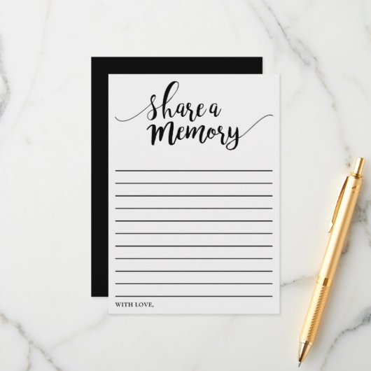 シンプル共有Aメモリカード アドバイスカード (正面/裏面インサイチュ)