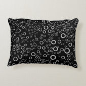 シンプル円パターン アクセントクッション (裏面)