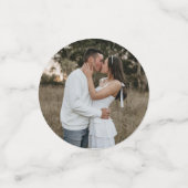 シンプル写ミニマル真画像ラブカップルの追加 コンフェッティ (スモール正面)