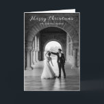 シンプル写真のクエレガントラス シーズンカード<br><div class="desc">写真モダン上のスクリプシンプルトに「Merry Christmas」と付いたデザインを搭載したエレガントクリスマスカーお気に入りのド。</div>