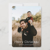 シンプル写真のクモダンラス シーズンカード (正面)