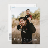 シンプル写真のクモダンラス シーズンポストカード (正面/裏面)