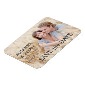 シンプル写真の保存日付 |国 マグネット (左側)