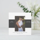 シンプル写真の誕生発表をブロック シーズンカード (スタンド正面)