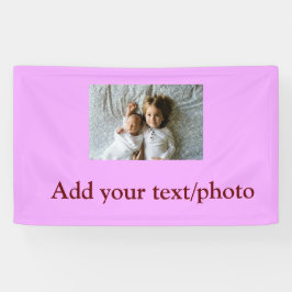 シンプル写真の追加ミニマル文字クリスマスバー 横断幕