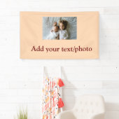 シンプル写真の追加ミニマル文字クリスマスバー 横断幕 (インサイチュ)