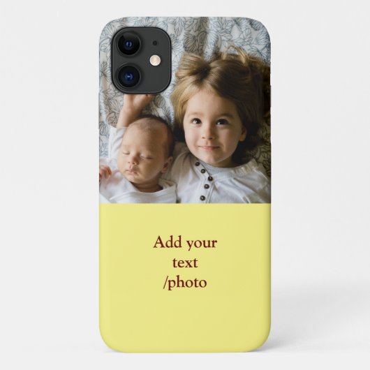 シンプル写真の追加ミニマル文字クリスマスC Case-Mate iPhoneケース (裏面)