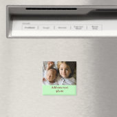 シンプル写真の追加ミニマル文字CHRISTMAS M マグネット (インサイチュ (食洗機))