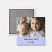 シンプル写真の追加ミニマル文字CHRISTMAS M マグネット (正面/裏面)