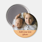 シンプル写真の追加ミニマル文字CHRISTMAS M マグネット (正面/裏面)