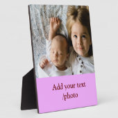 シンプル写真の追加ミニマル文字CHRISTMAS P フォトプラーク (側面)