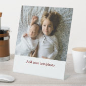 シンプル写真の追加ミニマル文字CHRISTMAS P 台座サイン (インサイチュ)