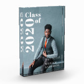 シンプル写真はっきりした卒業写真ブロック フォトブロック (左)