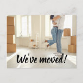 シンプル写真アドレスのスクリプト変更を移動しました  ポストカード (正面)