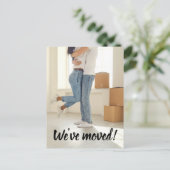 シンプル写真アドレスのスクリプト変更を移動しました  ポストカード (スタンド正面)