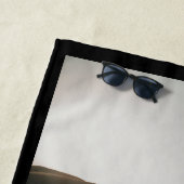 シンプル写真コラージュモダン ビーチタオル (インサイチュ)