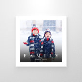 シンプル写真タイポグラフィミニマルVignette フォトプリント