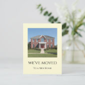 シンプル写真ニューホームミニマリスト 案内ポストカード (スタンド正面)