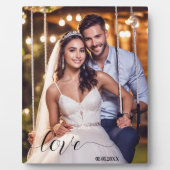 シンプル写真プラ結婚ークのスクリプト フォトプラーク (正面)