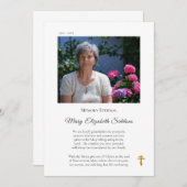 シンプル写真正教会 サンキューカード (正面/裏面)