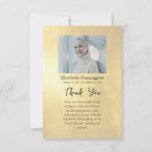 シンプル写真正教会 サンキューカード (裏面)