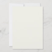 シンプル写真筆 サンキューカード (裏面)