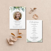 シンプル写真葬儀追悼令 プログラム