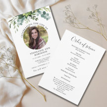 シンプル写真葬儀追悼令