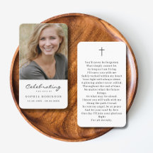 シンプル写真葬悔やみや弔慰祈りの言葉カード