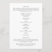 シンプル写真葬祭慰霊令 プログラム (裏面)