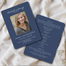 シンプル写真追悼青い奉仕令