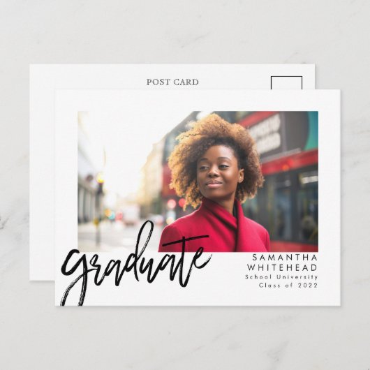 シンプル写真院発表2022年葉書 ポストカード (正面/裏面)