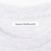 シンプル分類名編集可能文字防水 ラベル (貼付)