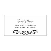 シンプル加飾セルフインキング用ゴムスタンプ セルフインキングスタンプ (デザイン)