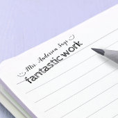 シンプル勇気付けられるパーソナライズされたファンタスティック セルフインキングスタンプ