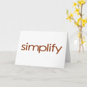 シンプル化 カード (黄色い花)