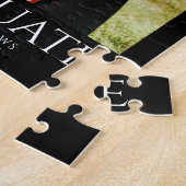 シンプル卒業スタイリッシュモダン写真 ジグソーパズル (側面)