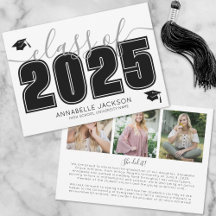 シンプル卒業写真コラージュ卒業