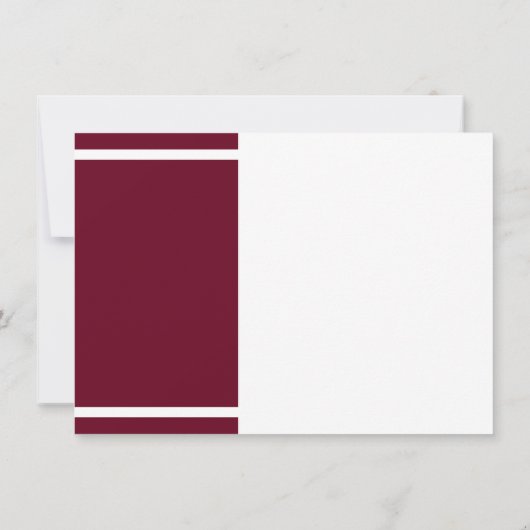 シンプル卒業式2025スクリプトグラードパーティー 招待状 (裏面)