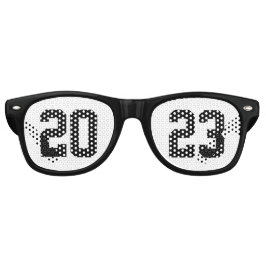 シンプル卒業式2025パーティー レトロサングラス