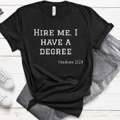 シンプル卒業生の彼氏卒業祝い Tシャツ