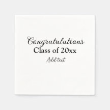 シンプル卒業祝いミニマルハタ