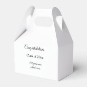 シンプル卒業祝いミニマルハタ フェイバーボックス (裏面サイド)